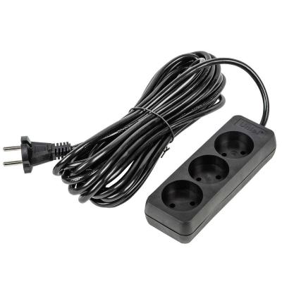 Удлинитель 3гн 10м б/з Uniel Ultra S-CU3-7 Black