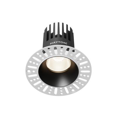 Встраиваемый светильник Maytoni Downlight DL121-15W-4K-TRS-B
