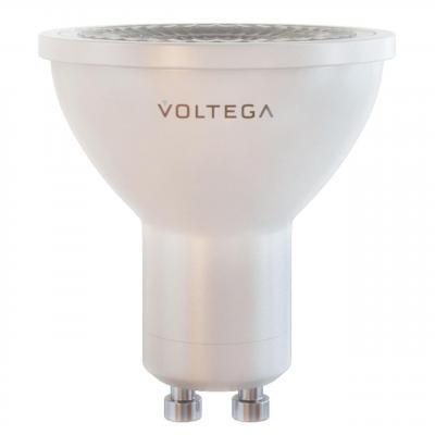 Лампа светодиодная Voltega GU10 6W 2800К прозрачная VG2-S1GU10warm6W-D 7108