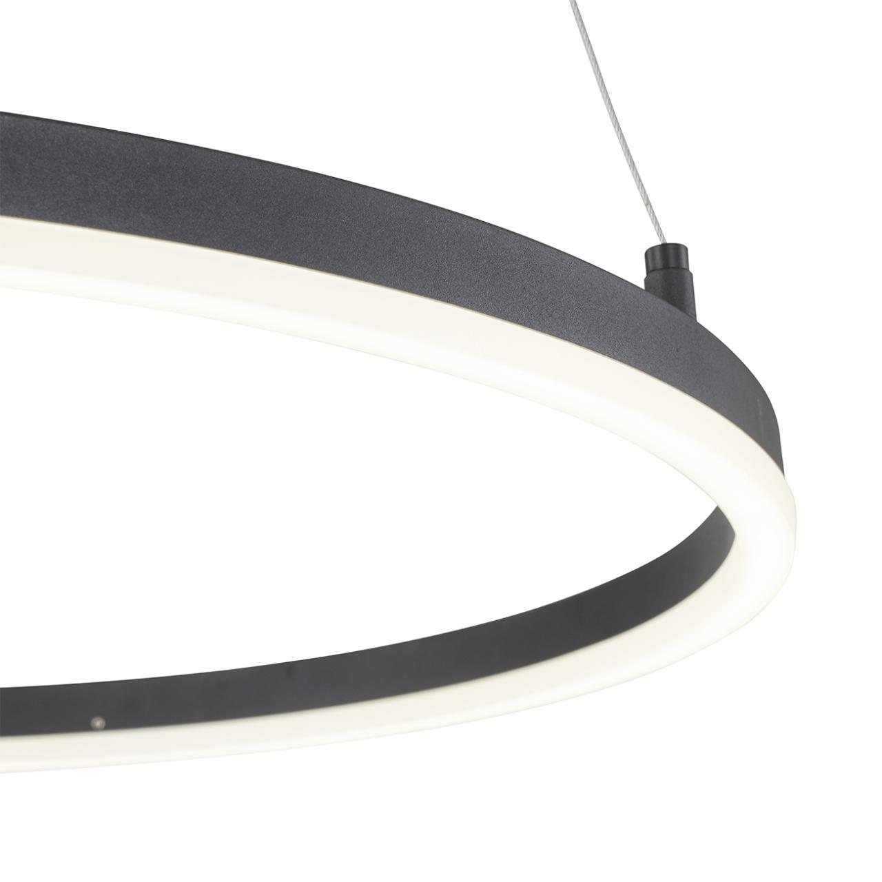 Подвесной светодиодный светильник Escada Void 10254/1LED Black APP Подвесной светодиодный светильник Escada Void 10254/1LED Black APP