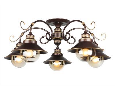 Потолочная люстра Omnilux OML-50407-05 Потолочная люстра Omnilux OML-50407-05