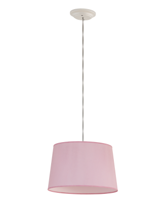 Подвесной светильник на 1 лампу 33 см розовый Razsvet RZ-P1-2833-2-31