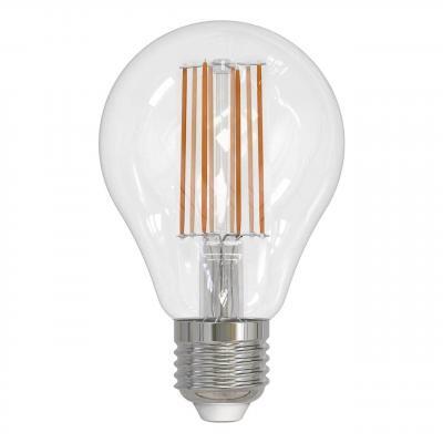 Лампа светодиодная филаментная (UL-00004870) Uniel E27 17W 3000K прозрачная LED-A70-17W/3000K/E27/CL PLS02WH Лампа светодиодная филаментная (UL-00004870) Uniel E27 17W 3000K прозрачная LED-A70-17W/3000K/E27/CL PLS02WH