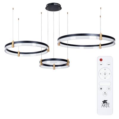 Подвесная люстра Arte Lamp Mercury A2185SP-3BK Подвесная люстра Arte Lamp Mercury A2185SP-3BK