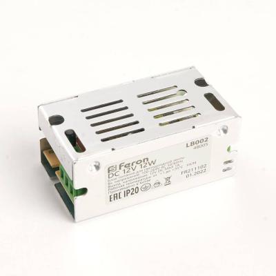 Блок питания для светодиодной ленты 12V 12W IP20 1A Feron LB002 48005 Блок питания для светодиодной ленты 12V 12W IP20 1A Feron LB002 48005