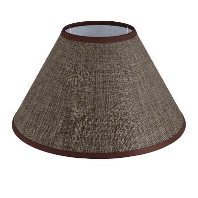 Абажур для бра и люстры 20 см E14 серо-коричневый Razsvet RZ-0820-1-14