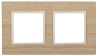Рамка 2-постовая ЭРА Elegance 14-5302-11 Б0034576