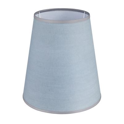 Абажур для бра и люстры 15 см E14 серо-голубой Razsvet RZ-1015-1-53