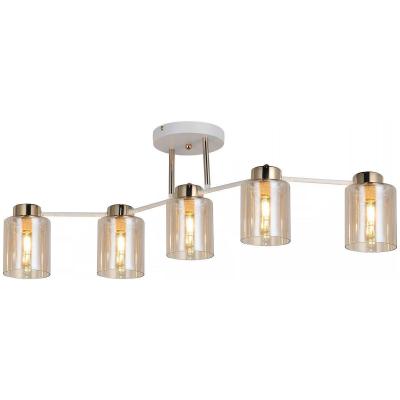 Потолочная люстра на штанге Illumico IL6111 IL6111-5COU-79 WH GD