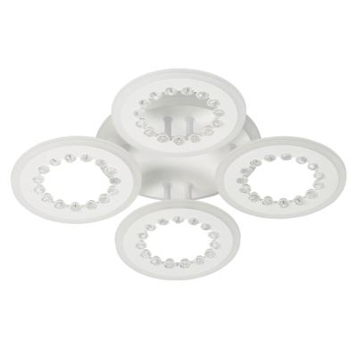 Потолочная с кольцами люстра (Пульт) De Markt Мадлен 424013505