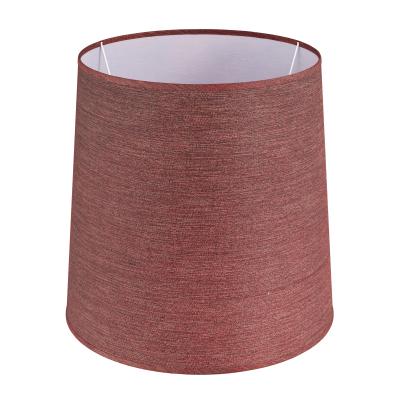 Абажур для настольной лампы 28 см E27 бордовый Razsvet RZ-2328-1-33