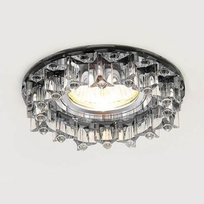 Встраиваемый светильник Ambrella light Crystal K370 BK