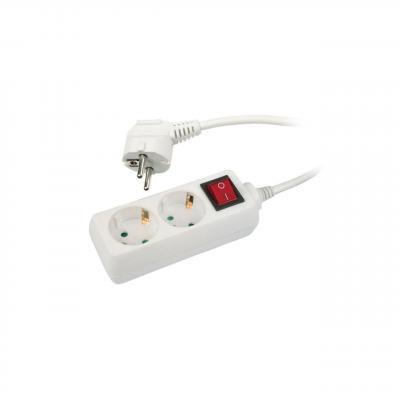 Удлинитель (02915) Uniel 2гн х 3м с/з Standard S-GCD2-3B