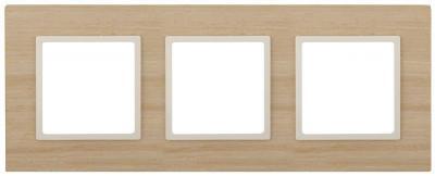 Рамка 3-постовая ЭРА Elegance 14-5303-11 Б0034582