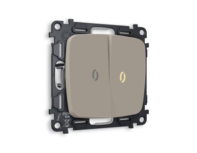 Комплект механизма выключателя Ambrella Volt MO MO364030