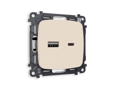 Комплект механизма розетки Ambrella Volt MO MO331010