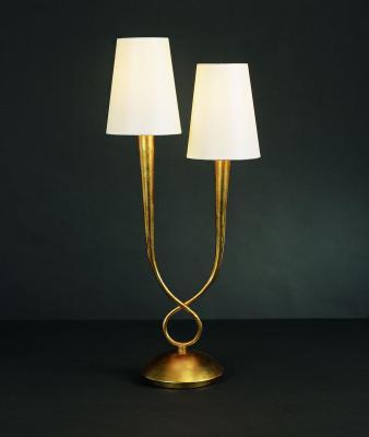 Настольная лампа Mantra Paola Painted Gold 3546 Настольная лампа Mantra Paola Painted Gold 3546
