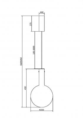 Подвесной светильник Maytoni Modern MOD182PL-L6W3K Подвесной светильник Maytoni Modern MOD182PL-L6W3K