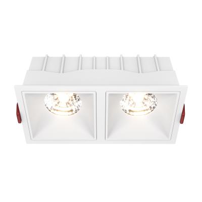Встраиваемый светильник Maytoni Downlight DL043-02-15W3K-SQ-W