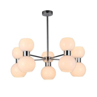 Люстра потолочная на штанге Gerhort G11071/10CR WT