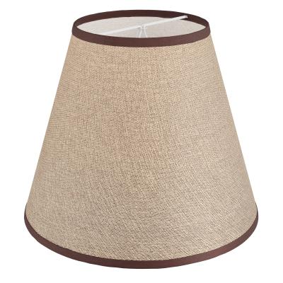 Абажур для бра и люстры 15 см E14 бледно-коричневый Razsvet RZ-0815-4-13