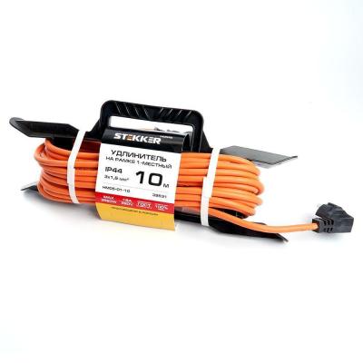 Удлинитель 1гн 10м с/з Stekker Home US1 39631