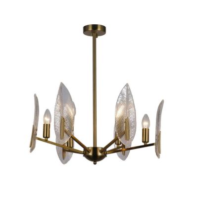 Люстра потолочная на штанге Gerhort G11068/6COP+CL