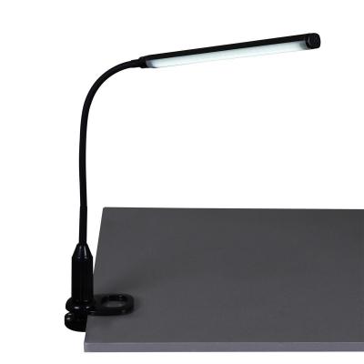 Настольная светодиодная лампа на струбцине Reluce 821 00821-0.7-01 BK