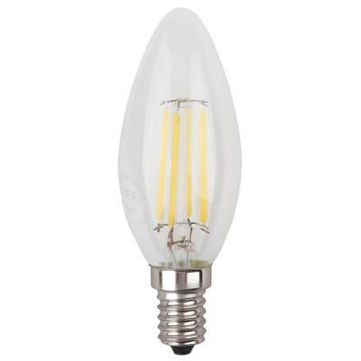 Лампа светодиодная филаментная ЭРА E14 7W 4000K прозрачная F-LED B35-7W-840-E14 Б0027943 Лампа светодиодная филаментная ЭРА E14 7W 4000K прозрачная F-LED B35-7W-840-E14 Б0027943