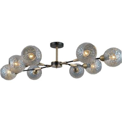 Потолочная люстра на штанге Illumico IL0253-8CSQ-79 BK AB