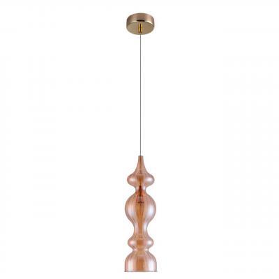 Подвесной светильник Crystal Lux Iris SP1 A Amber Подвесной светильник Crystal Lux Iris SP1 A Amber