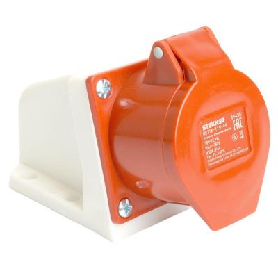 Розетка 3P+PE+N с крышкой Stekker RST 49435