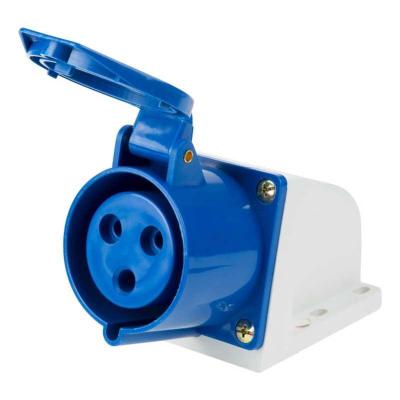 Розетка стационарная 2Р+РЕ REXANT 41214