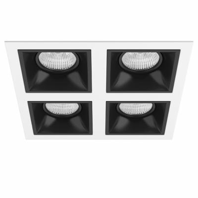 Комплект из светильников и рамки DOMINO Domino Lightstar D54607070707
