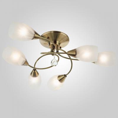 Потолочная люстра Eurosvet 2275/6 античная бронза Потолочная люстра Eurosvet 2275/6 античная бронза