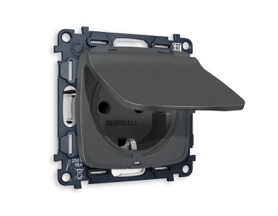 Комплект механизма розетки Ambrella Volt MO MO908010