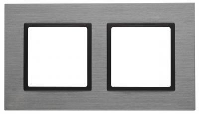 Рамка 2-постовая ЭРА Elegance 14-5202-42 Б0034552