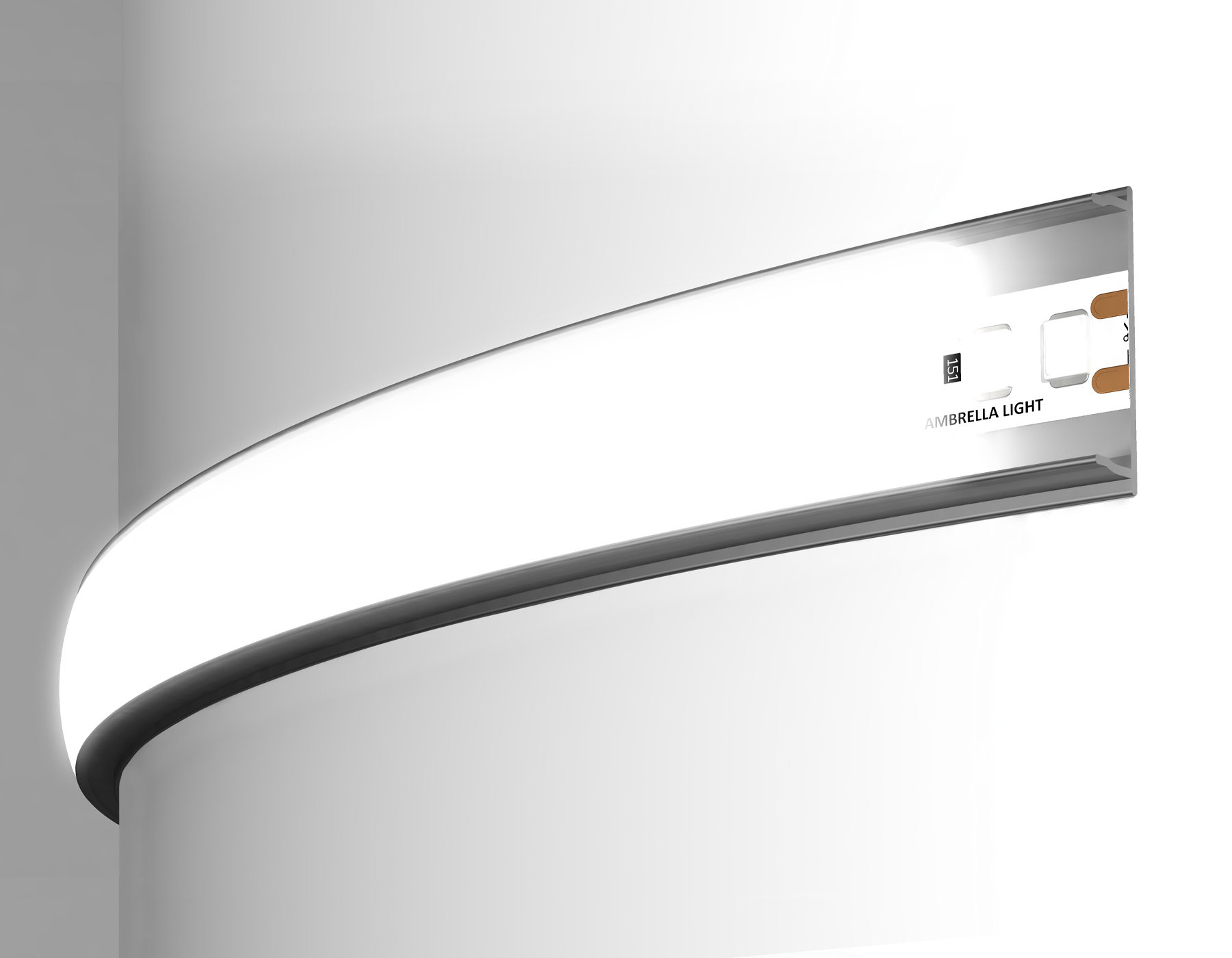Профиль Ambrella light ILLUMINATION GP1600AL Профиль Ambrella light ILLUMINATION GP1600AL
