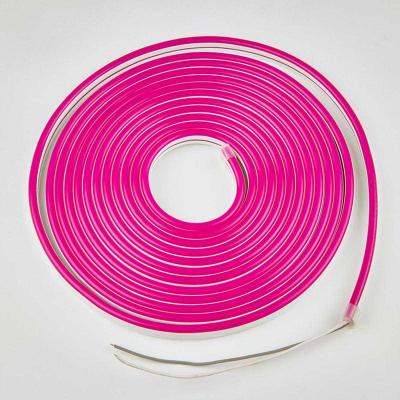 Гибкий неон Uniel Neon 12V ULS-N01-2835-120LED/m-6mm-IP67-DC12V-9W/m-5M-Pink
