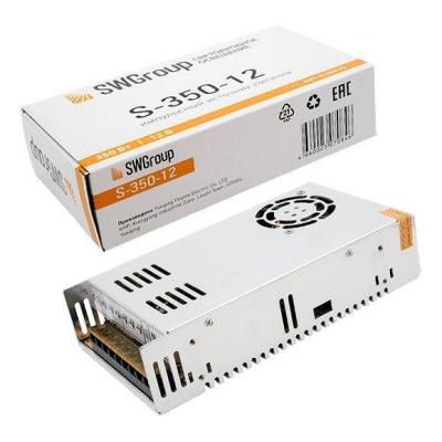 Блок питания 12V 350W IP20 30A SWG S 124