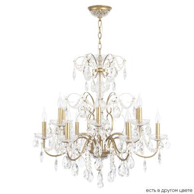 Подвесная люстра Crystal Lux ODELIS ODELIS SP12 GOLD Подвесная люстра Crystal Lux ODELIS ODELIS SP12 GOLD