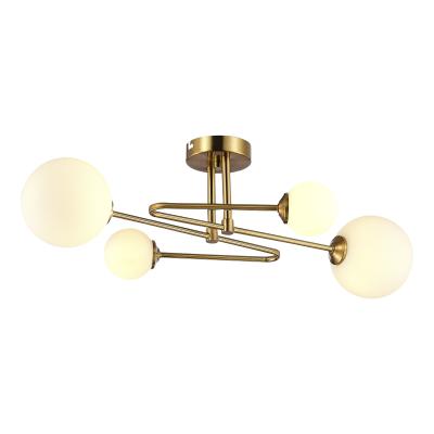 Люстра потолочная на штанге EVOLUCE FANTINI SLE2211-302-04