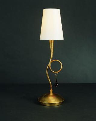 Настольная лампа Mantra Paola Painted Gold 3545 Настольная лампа Mantra Paola Painted Gold 3545