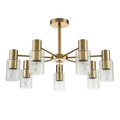 Люстра потолочная на штанге Escada Diversity 2120/7P Gold