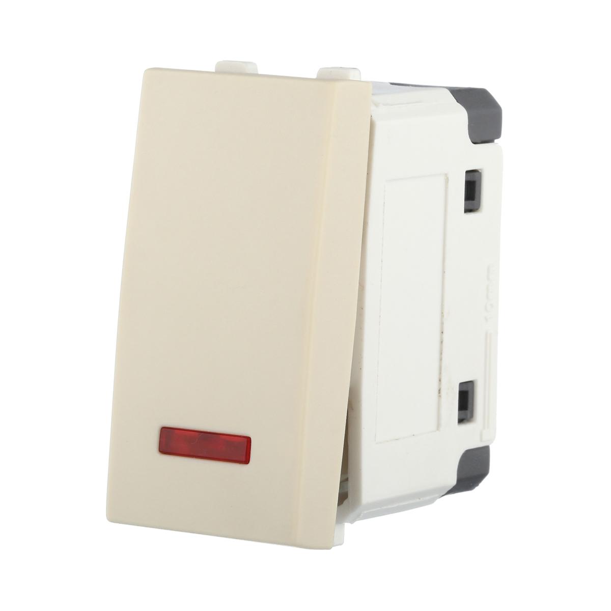 Переключатель с двух мест, с индикатором LK Studio LK45 850401-1 Переключатель с двух мест, с индикатором LK Studio LK45 850401-1