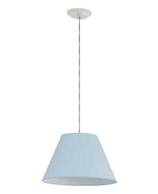 Подвесной светильник на 1 лампу 40 см светло-голубой Razsvet RZ-P1-2040-2-51
