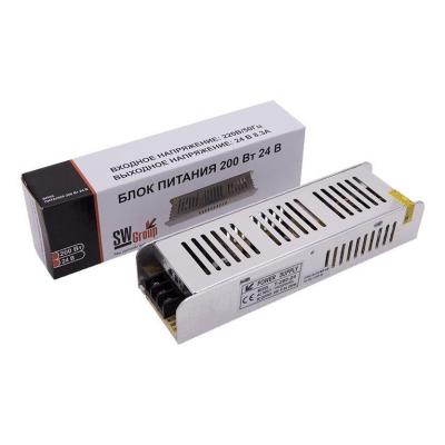 Блок питания 24V 200W IP20 8,4A SWG T 1029