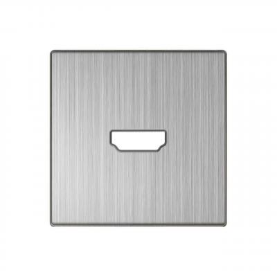 Накладка для розетки HDMI глянцевый никель WL02-HDMI-CP 4690389119569