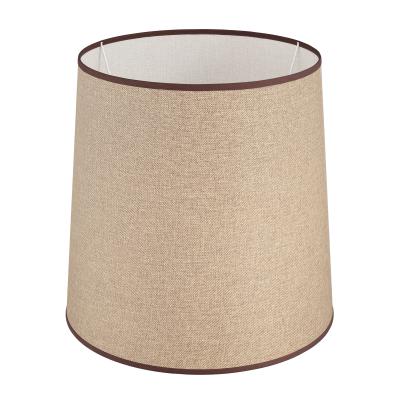 Абажур для настольной лампы 28 см E27 бледно-коричневый Razsvet RZ-2328-1-13