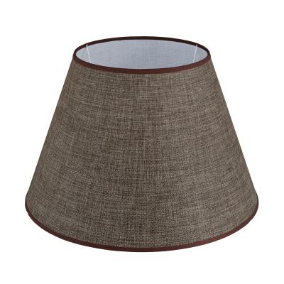 Абажур для светильника 33 см E27 серо-коричневый Razsvet RZ-1133-1-14